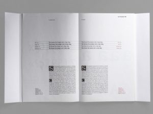 Schrifthandbuch A lazy fox 