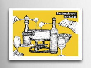 Fondueplausch Postkarte 1